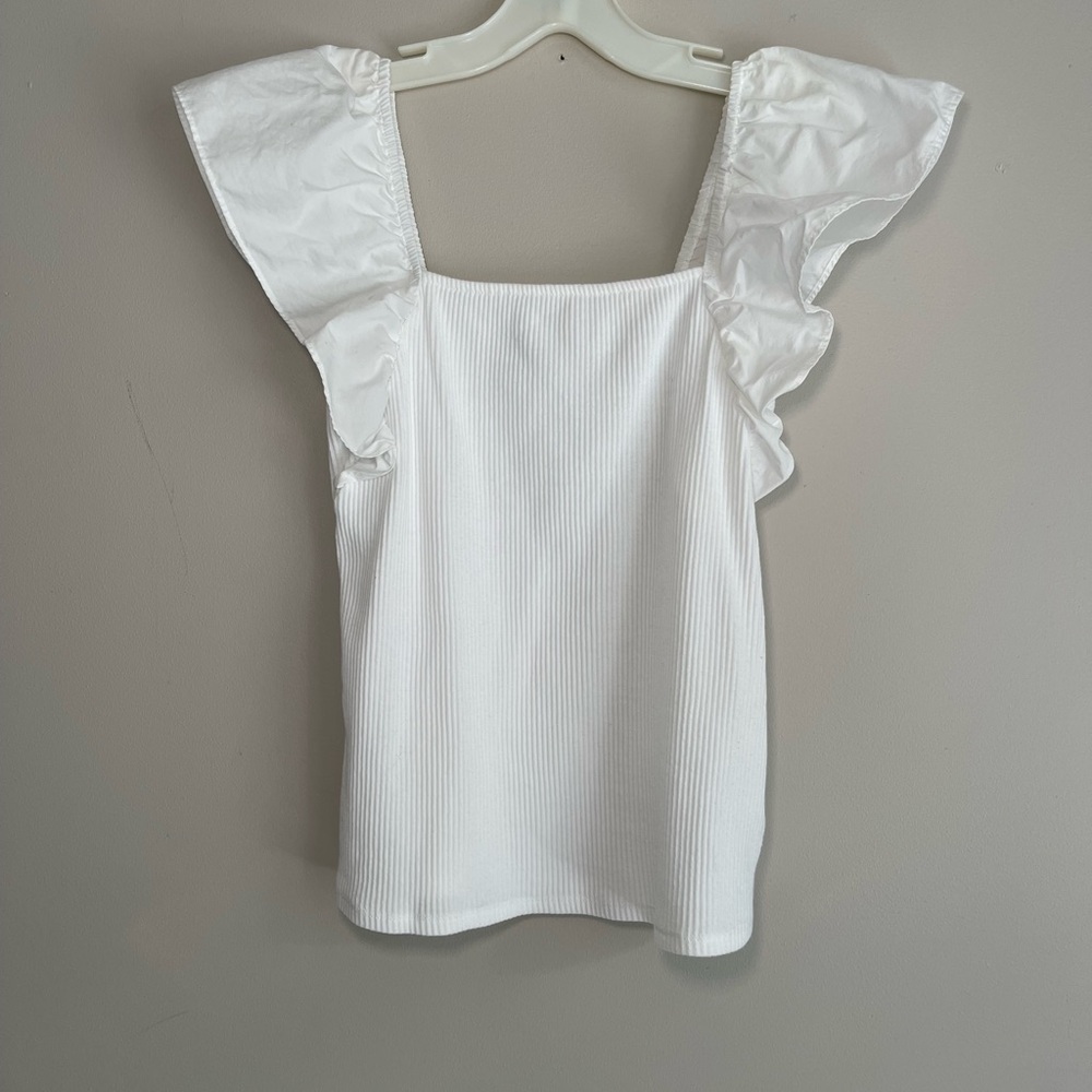 Ruffle tank top!